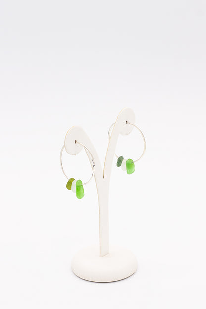 Modern Circle Sea Glass - Idee D'Arte Positano