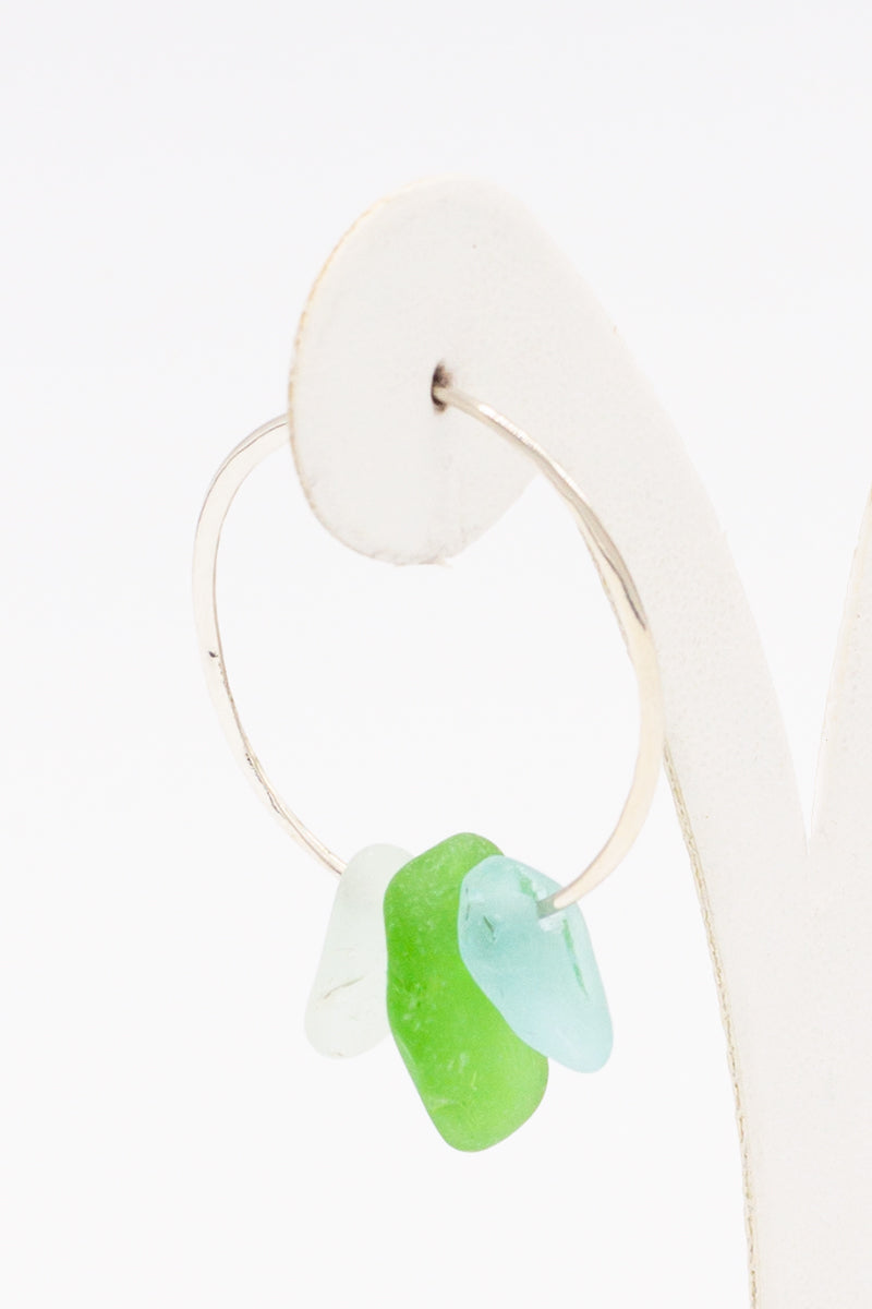 Modern Circle Sea Glass - Idee D'Arte Positano
