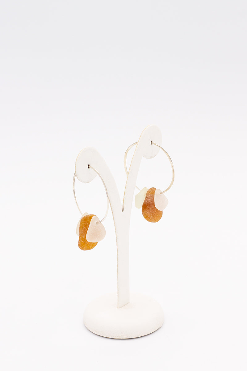 Modern Circle Sea Glass - Idee D'Arte Positano