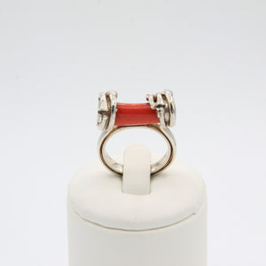 Coral Stick Ring