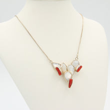 Load image into Gallery viewer, Mop and Coral Necklace
