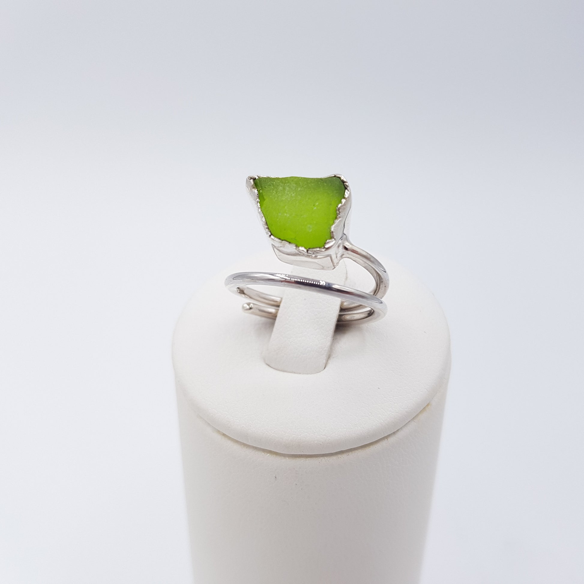 Arienzo Sea Glass Ring - Idee D'Arte Positano