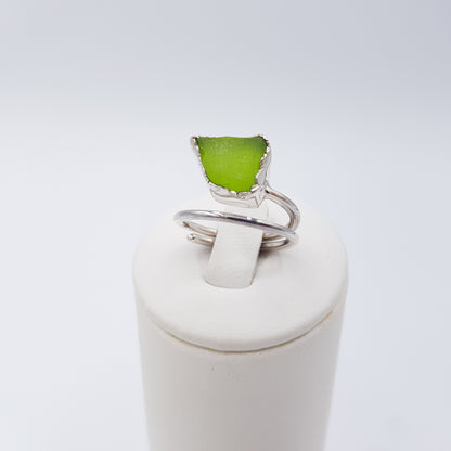 Arienzo Sea Glass Ring - Idee D'Arte Positano
