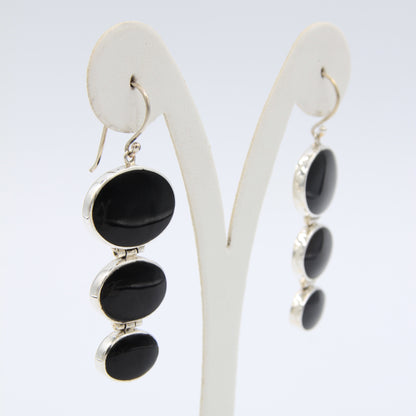 3 Ovals on Earrings - Idee D'Arte Positano