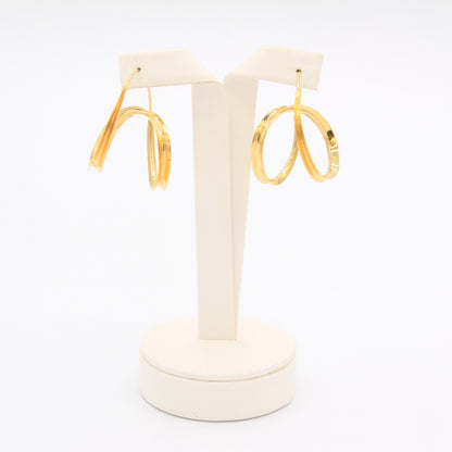 Large Twist Earrings - Idee D'Arte Positano