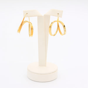 Large Twist Earrings - Idee D'Arte Positano