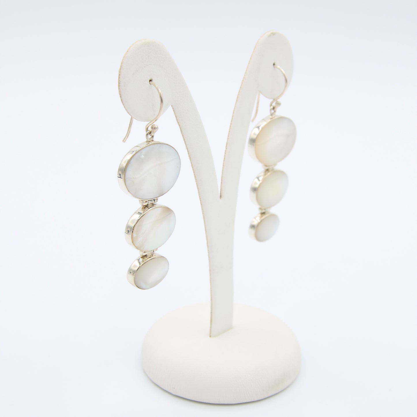 3 Ovals on Earrings - Idee D'Arte Positano