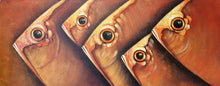 Carica l&#39;immagine nel visualizzatore di Gallery, Lungo gruppo di pesci
