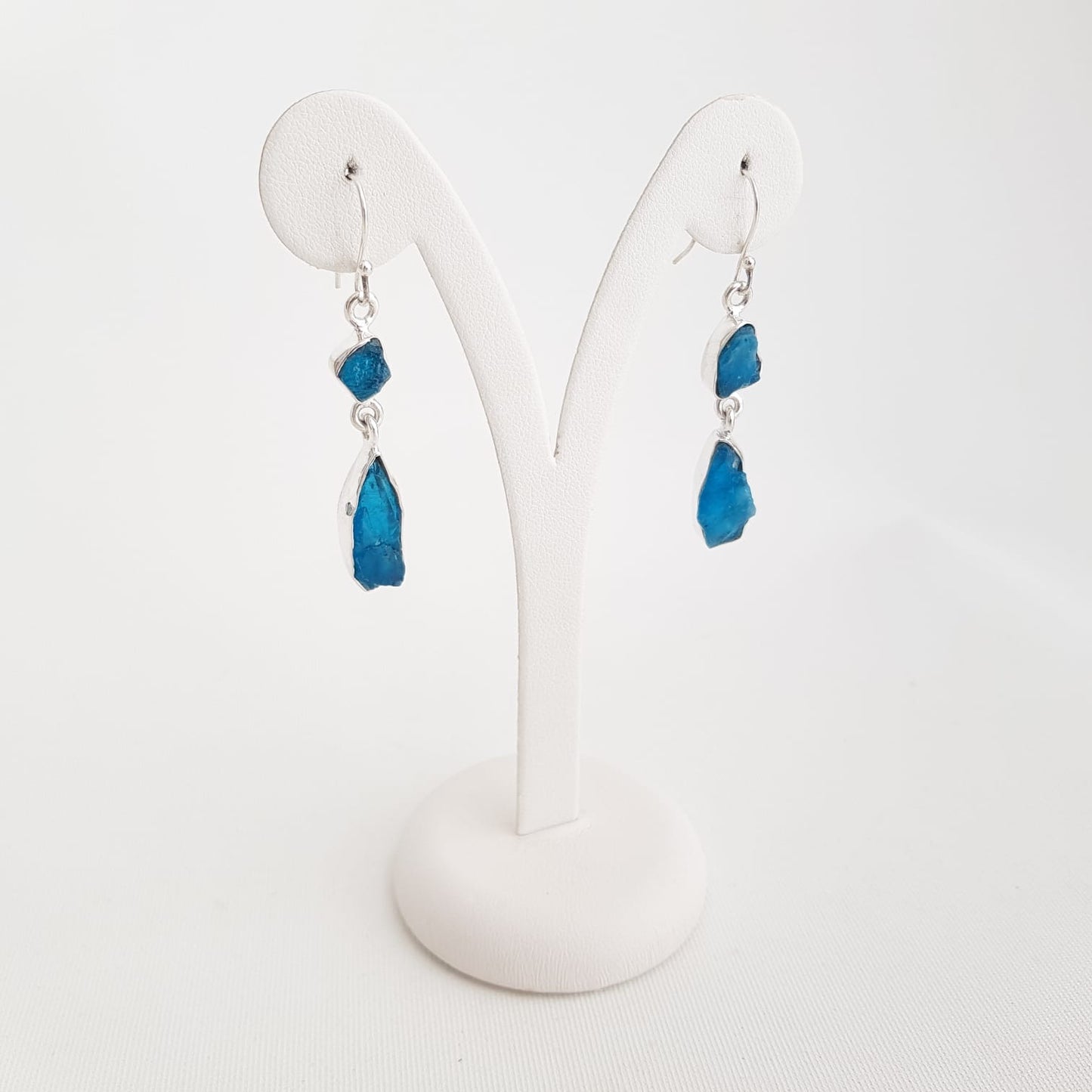 Two Minerals Stones Earrings - Idee D'Arte Positano