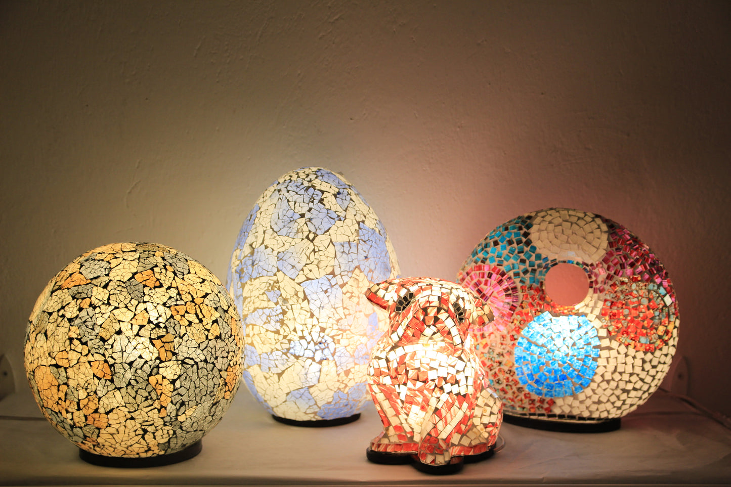 Lampade in vetro del mondo