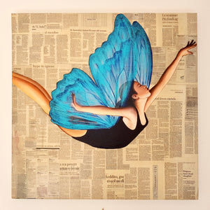 Butterfly Woman - Idee D'Arte Positano