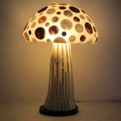 Mother of pearl Mushroom - Idee D'Arte Positano