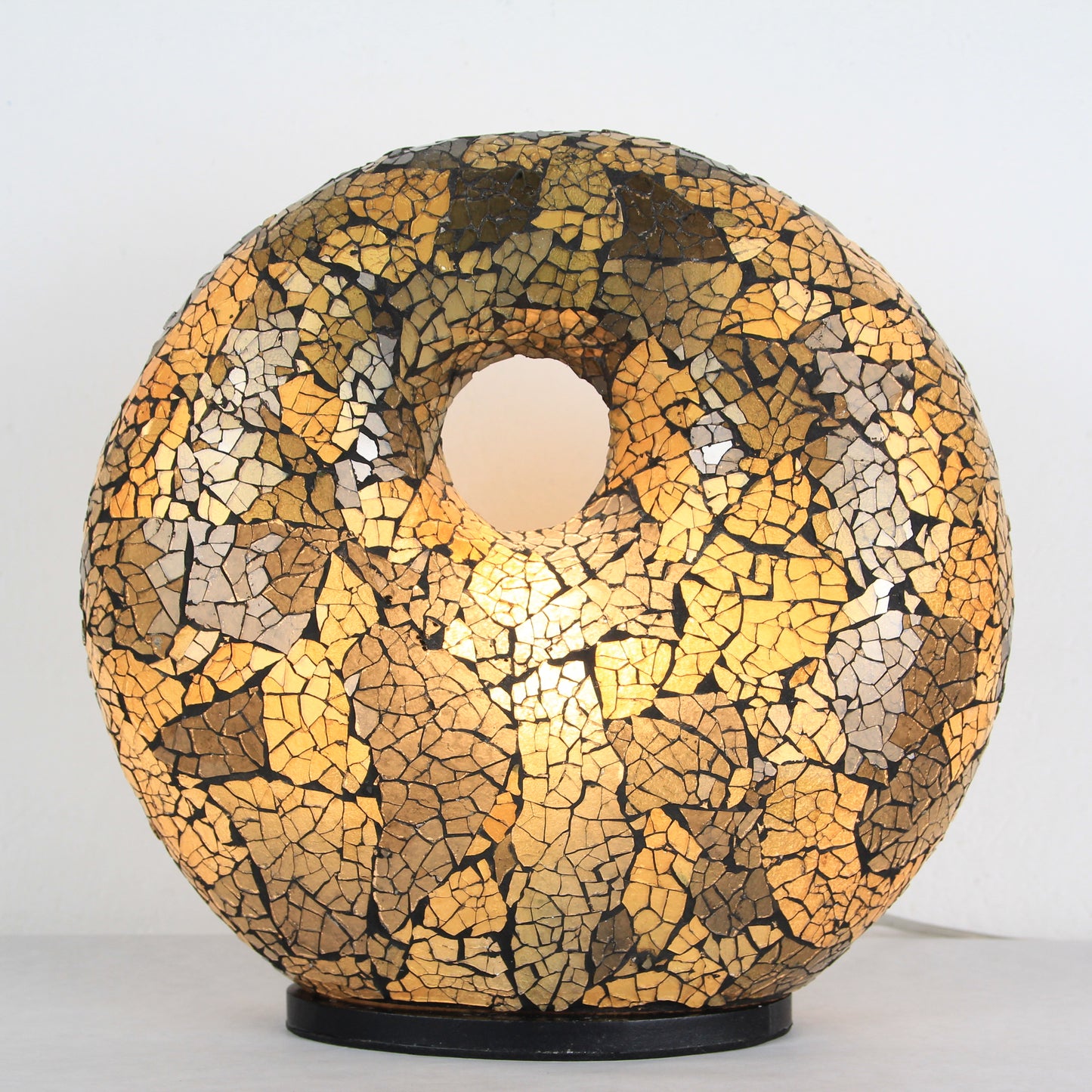 Lamp with hole