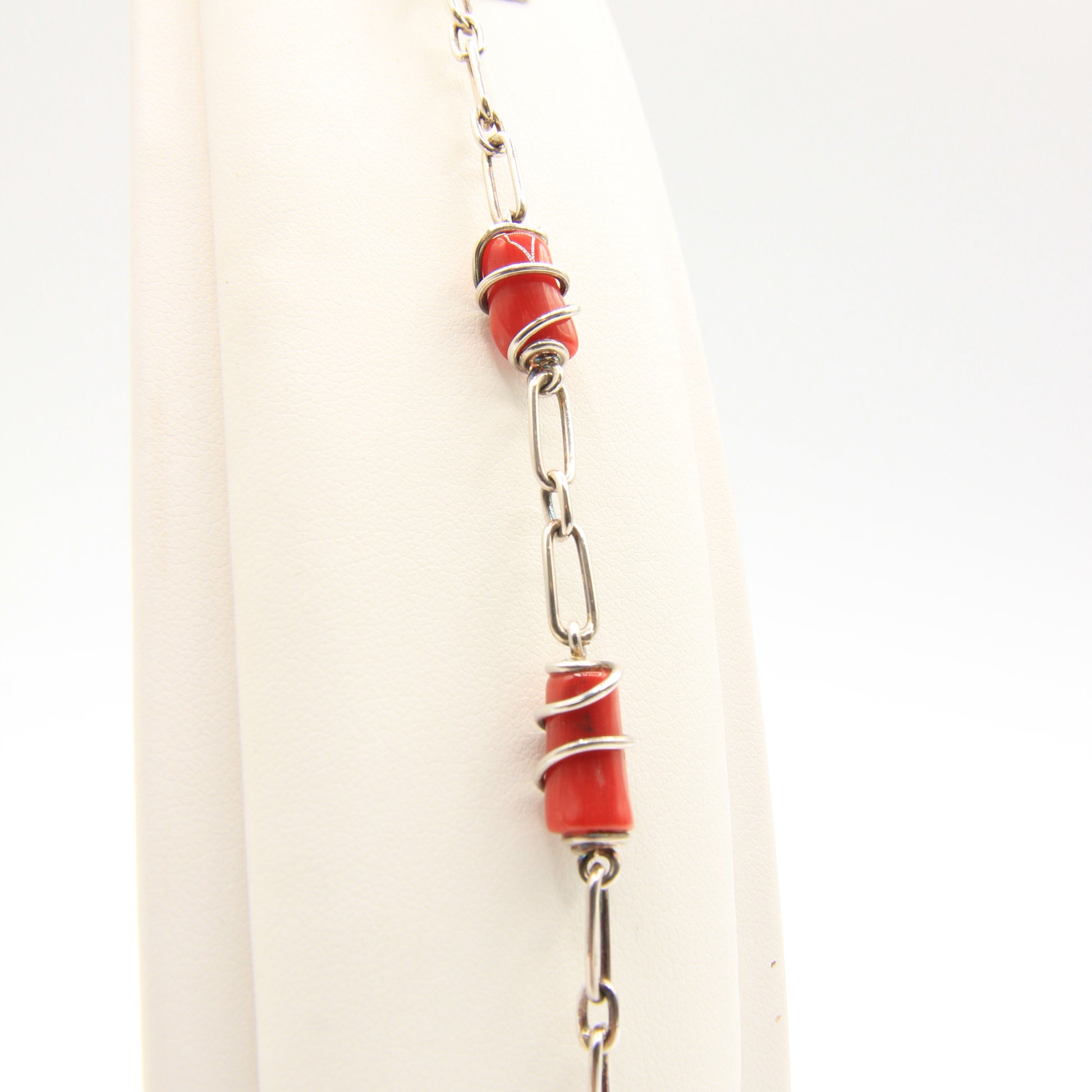 Simple coral bracelet - Idee D'Arte Positano