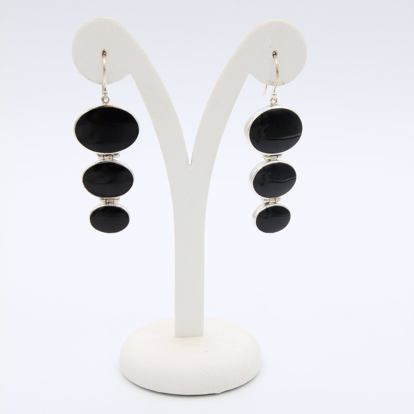 3 Ovals on Earrings - Idee D'Arte Positano