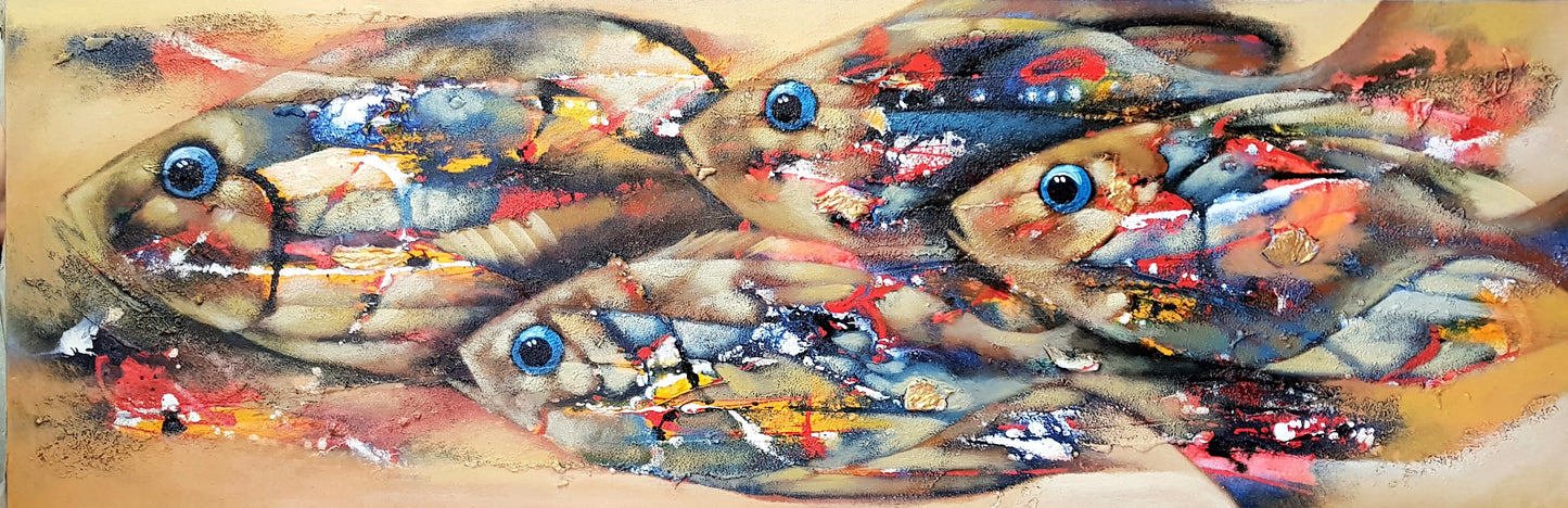 Many fishes Many Colors - Idee D'Arte Positano