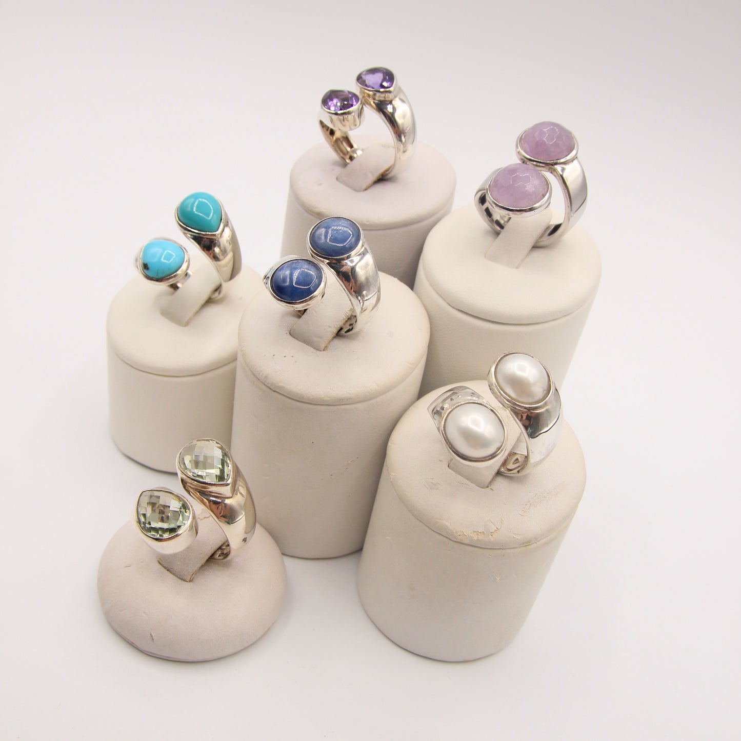 Two stone Rings - Idee D'Arte Positano