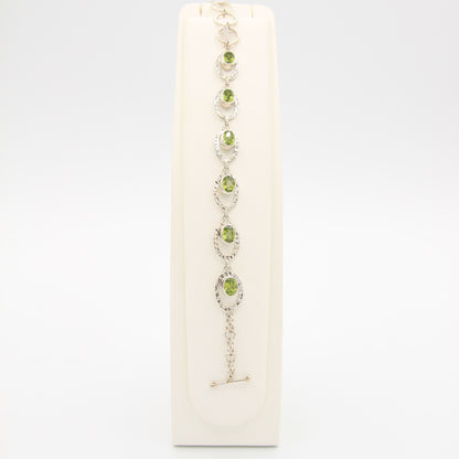 Bracciale con minerali scintillanti