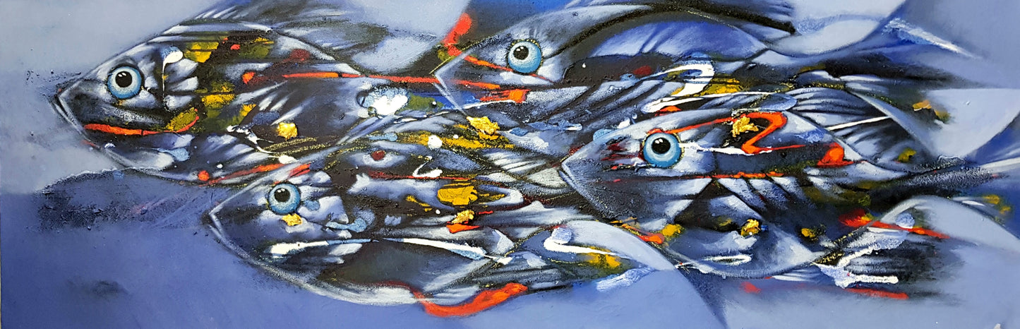 Many fishes Many Colors - Idee D'Arte Positano