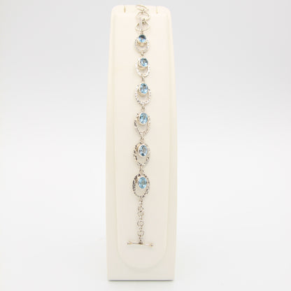 Bracciale con minerali scintillanti