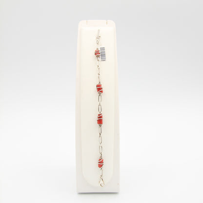 Simple coral bracelet - Idee D'Arte Positano