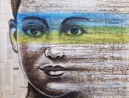 Colorful shaded faces - Idee D'Arte Positano
