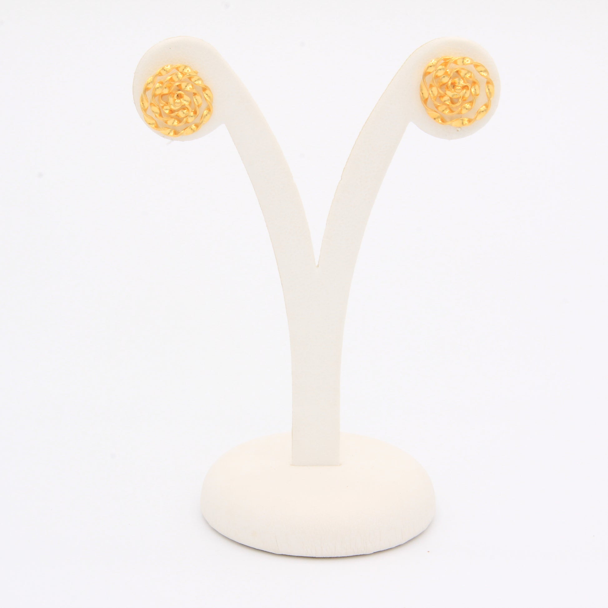 Stud Spiral Earrings - Idee D'Arte Positano
