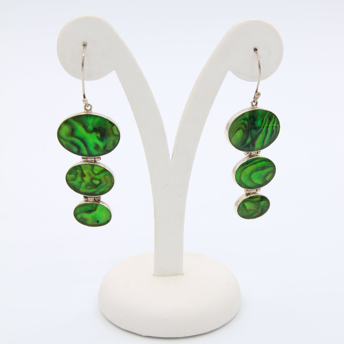 3 Ovals on Earrings - Idee D'Arte Positano