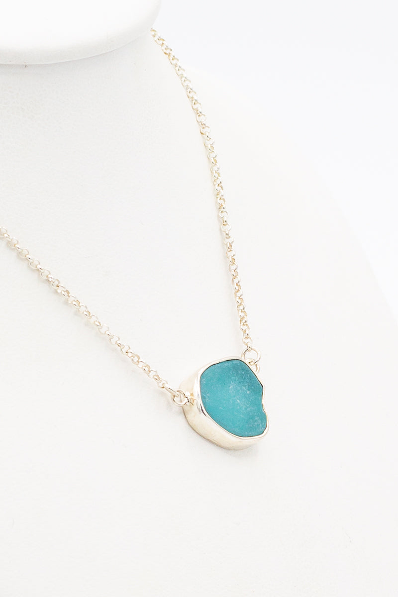 Fiumiciello Sea Glass Necklace - Idee D'Arte Positano