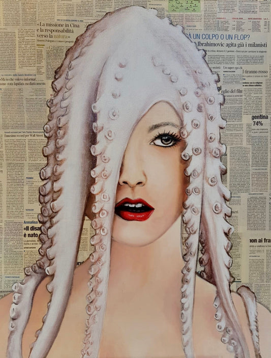 Octopus Woman - Idee D'Arte Positano