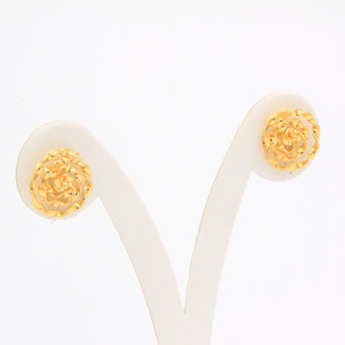 Stud Spiral Earrings - Idee D'Arte Positano