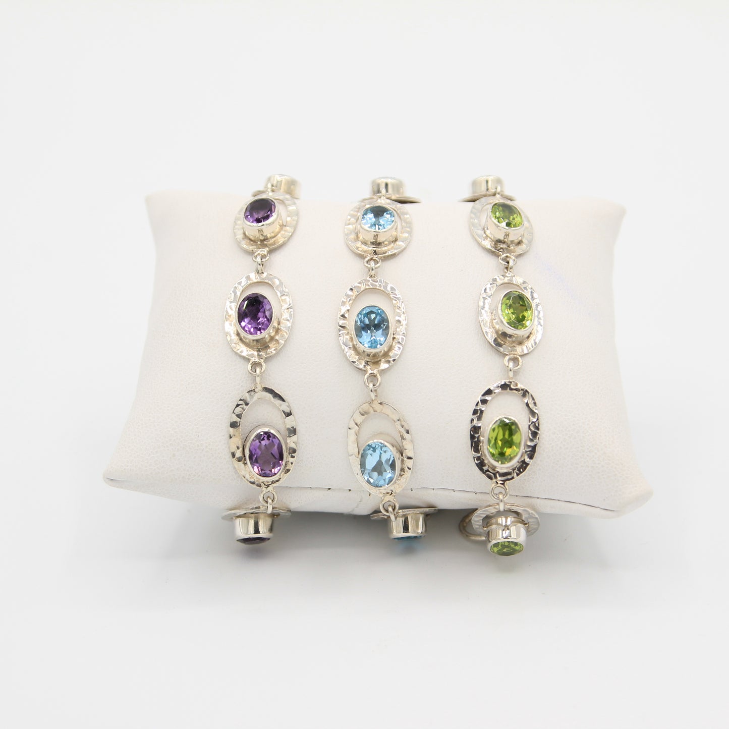 Bracciale con minerali scintillanti