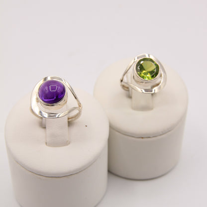 Mineral Eye Ring - Idee D'Arte Positano