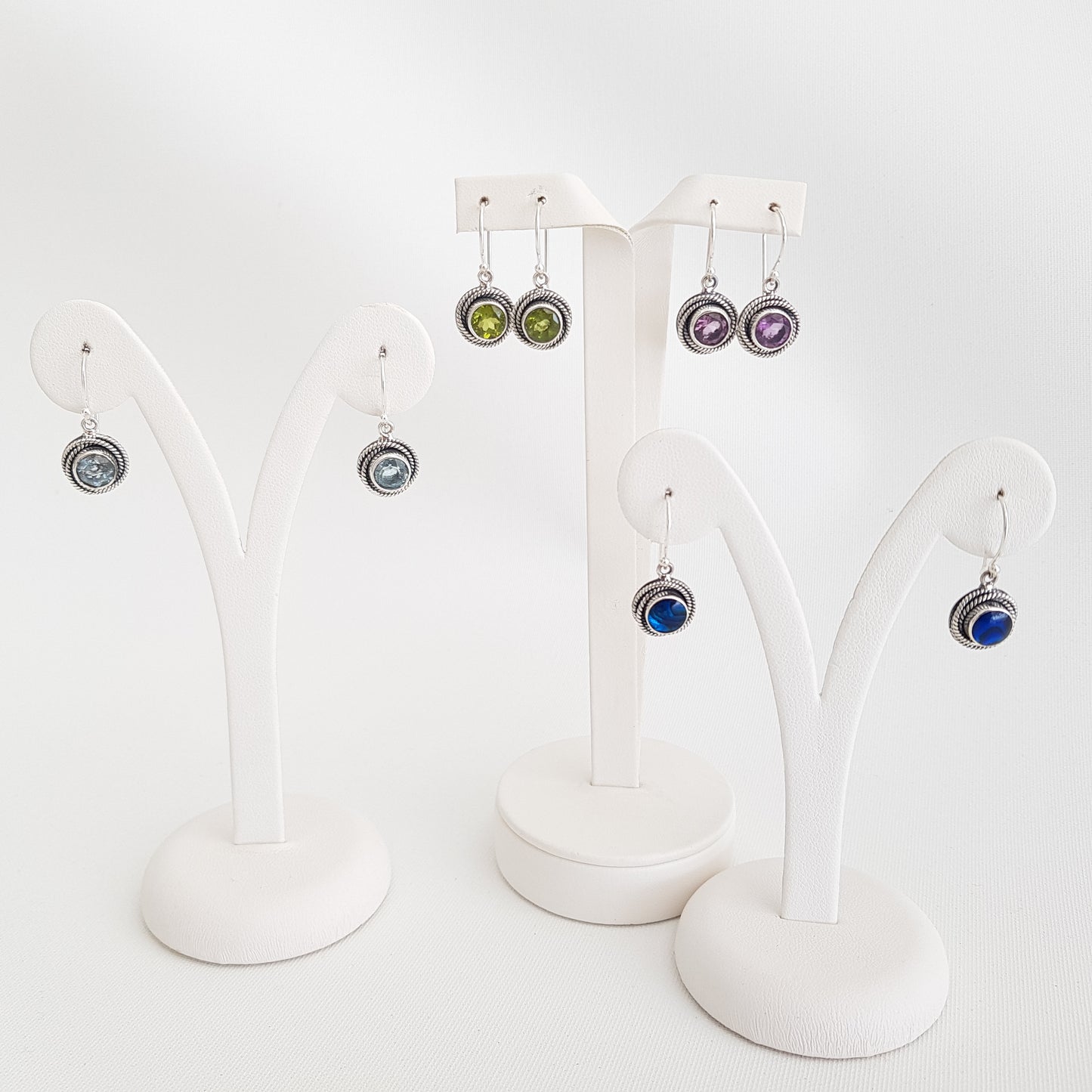Small Pendant Earrings - Idee D'Arte Positano