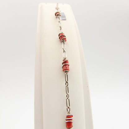 Simple coral bracelet - Idee D'Arte Positano