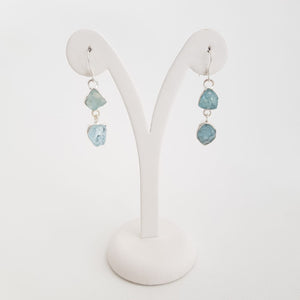 Two Minerals Stones Earrings - Idee D'Arte Positano