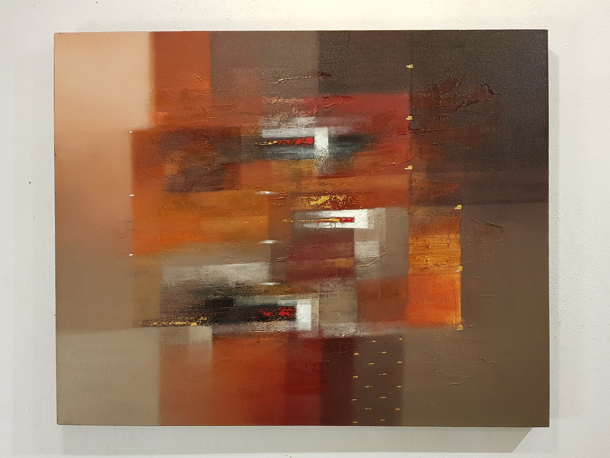 Abstract Orange - Idee D'Arte Positano