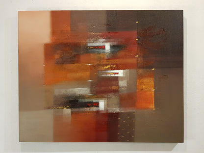 Abstract Orange - Idee D'Arte Positano