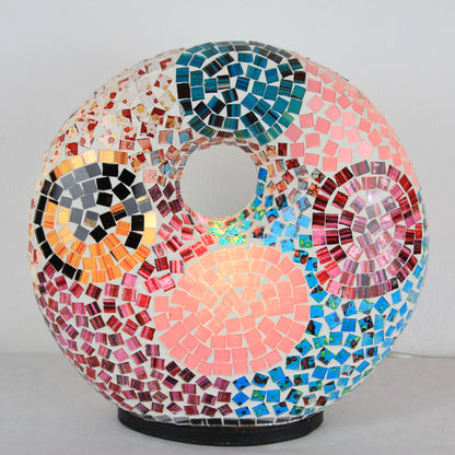 Lamp with hole