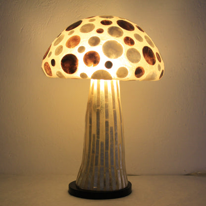 Mother of pearl Mushroom - Idee D'Arte Positano