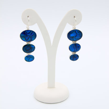 3 Ovals on Earrings - Idee D'Arte Positano