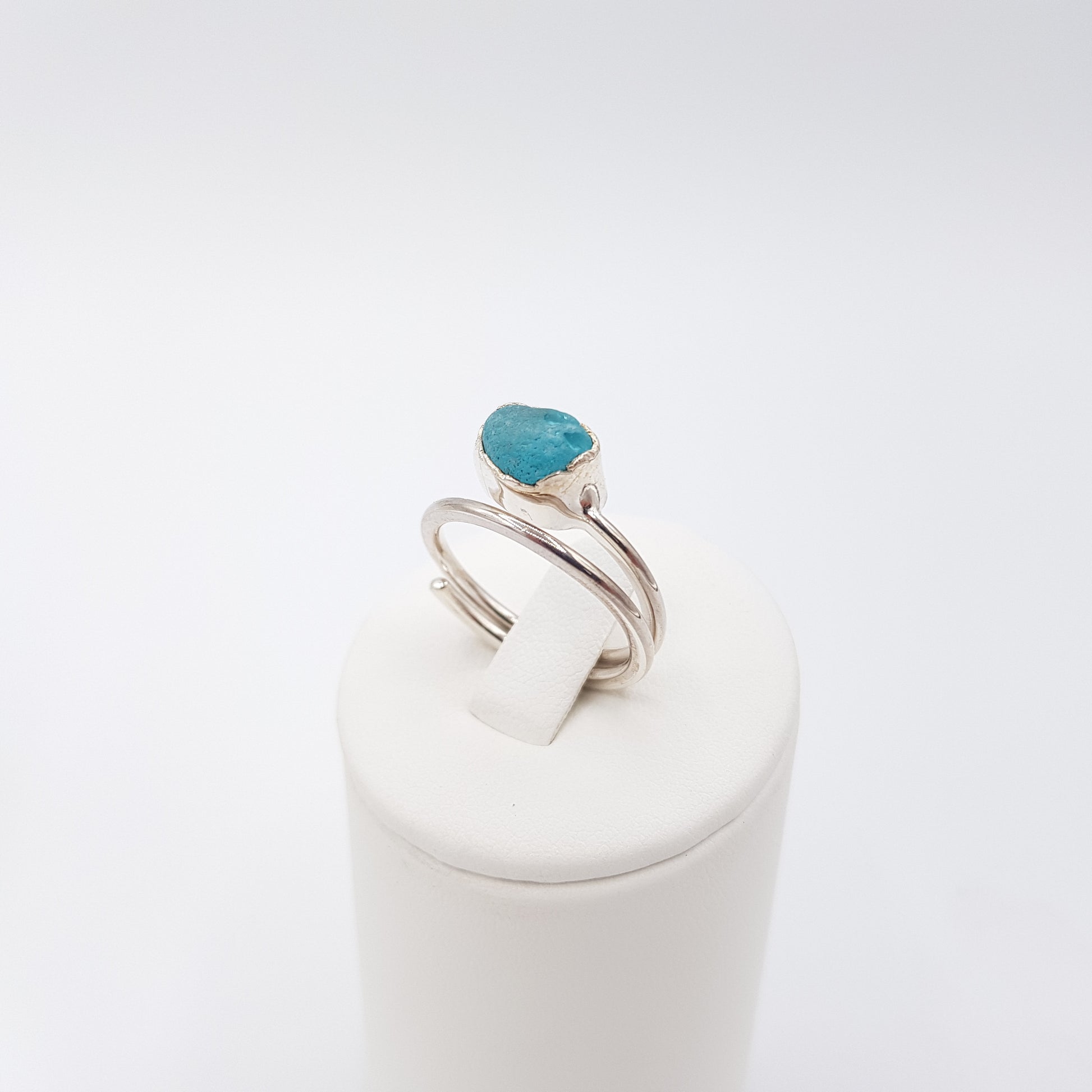 Arienzo Sea Glass Ring - Idee D'Arte Positano