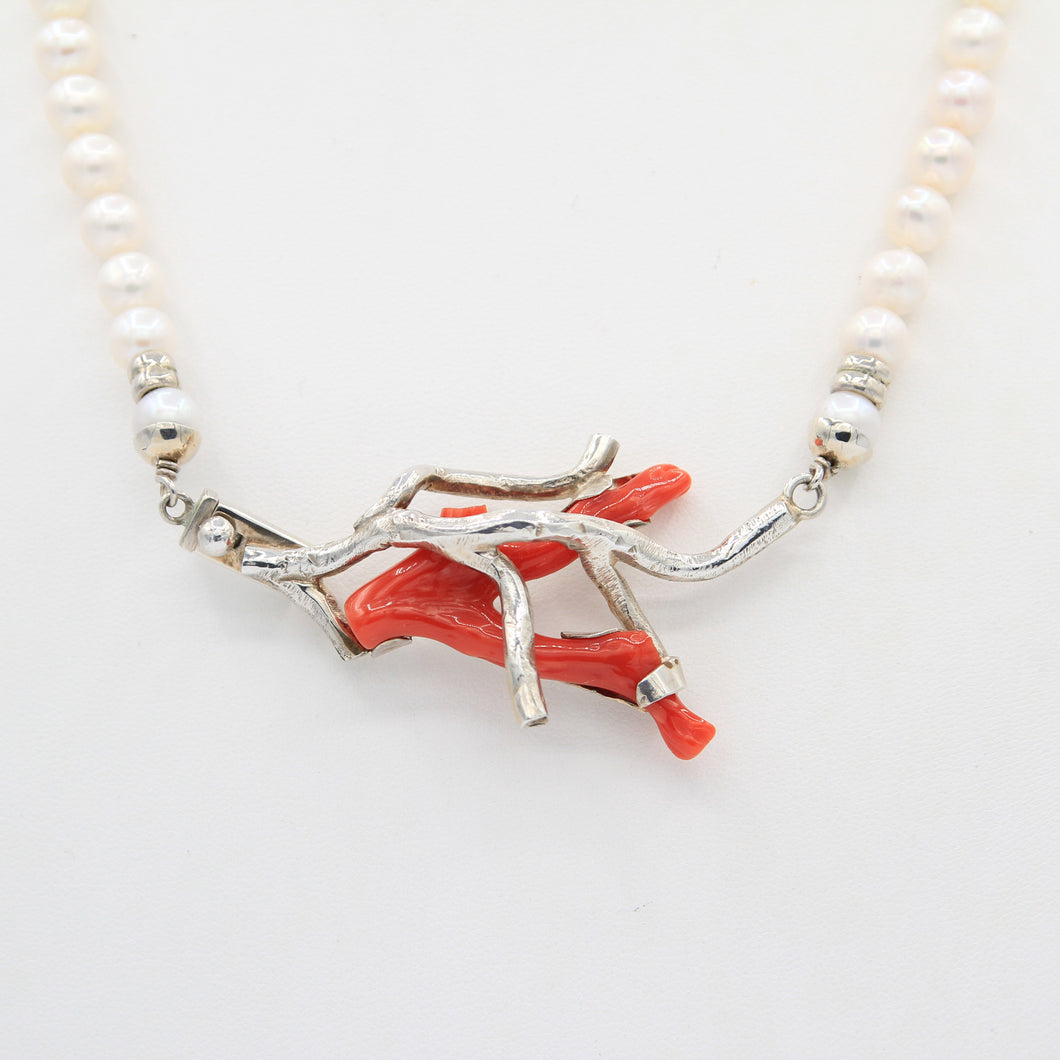 Branch of Coral necklace