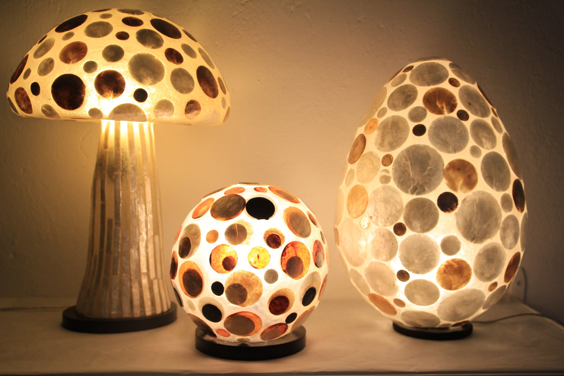 Round Lamps - Idee D'Arte Positano