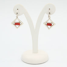 Load image into Gallery viewer, Modern Coral Earrings
