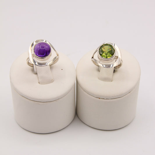 Mineral Eye Ring - Idee D'Arte Positano