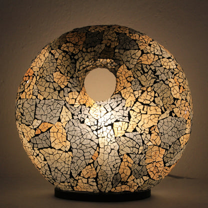 Lamp with hole