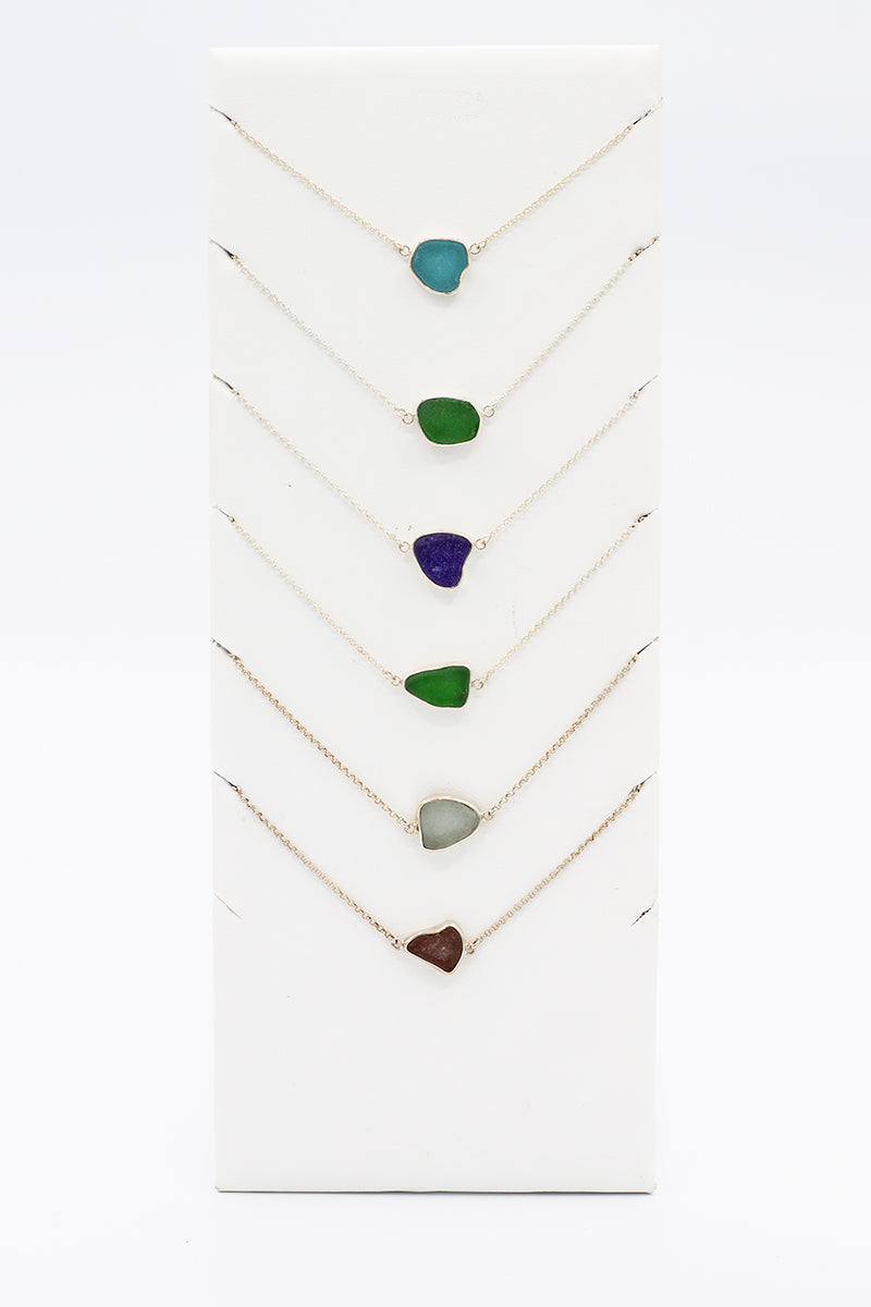 Fiumiciello Sea Glass Necklace - Idee D'Arte Positano