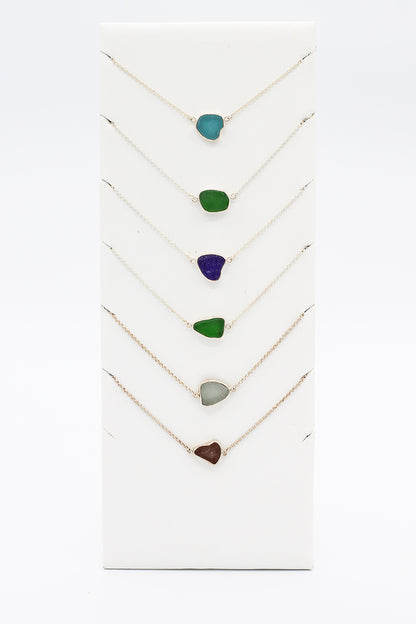 Fiumiciello Sea Glass Necklace - Idee D'Arte Positano