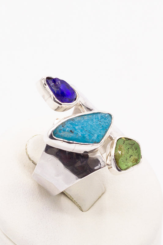Anello di vetro di mare moderno